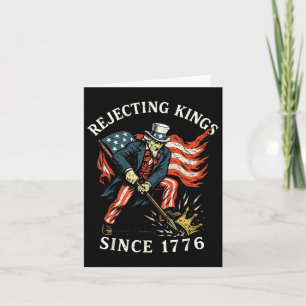 Ablehnung von Königen seit 1776 Karte