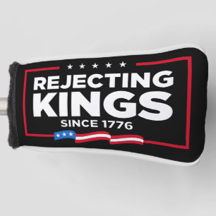 Ablehnung von Königen seit 1776 Patriotische Flagg Golf Headcover