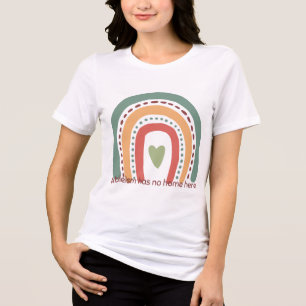 Ableismus hat hier keine Zuhause Tri-Blend Shirt