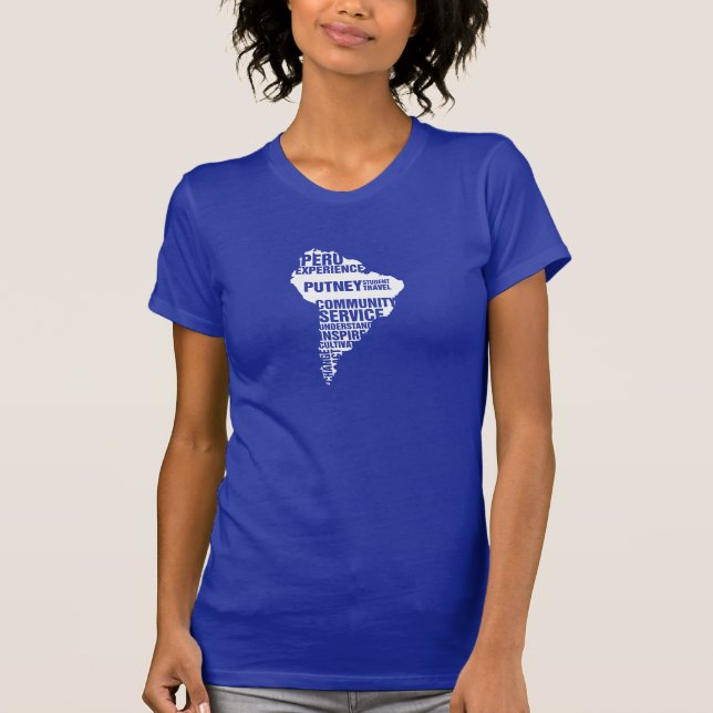 Ableistung von Sozialstunden Peru in den T-Shirt (Vorderseite)