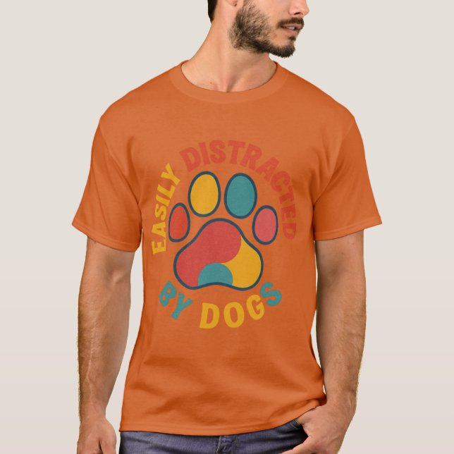 Ablenkbare Freunde T-Shirt (Vorderseite)