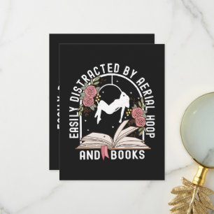 Ablenkbarer Luftreifen und Buch Dankeskarte