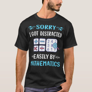 Ablenkende Mathematik Mathe Mathematik T-Shirt