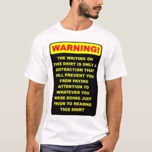 Ablenkendes Lustiges T-Shirt