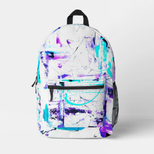 Ablenkung 2 bedruckter rucksack