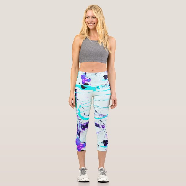 Ablenkung 2 capri leggings (Vorderseite)