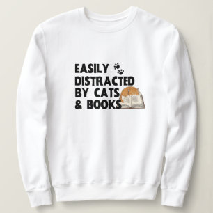 Ablenkungskataloge Funny Books und Cat Meme Sweatshirt