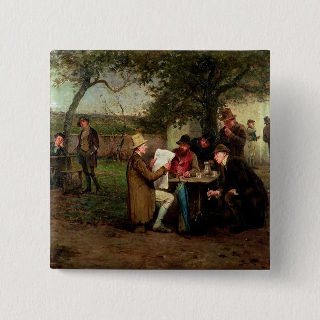 Ablesen der Nachrichten Button (Vorderseite)