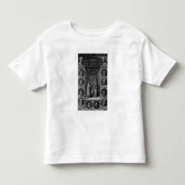 Ablesen einen Brief zur Königin Elizabeth I Kleinkind T-shirt (Vorderseite)