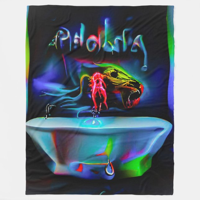 Ablutophobie 2 fleecedecke (Vorderseite)