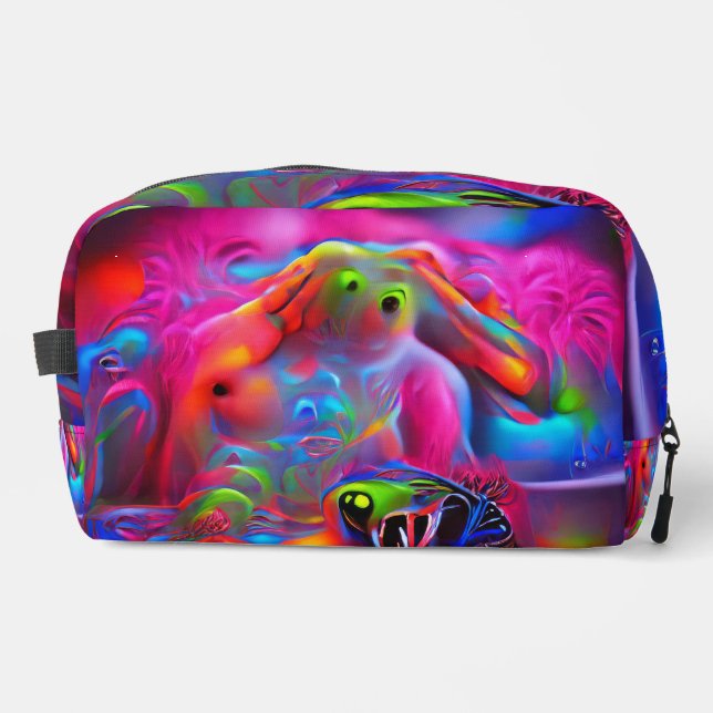 Ablutophobie Waschbeutel (Vorderseite)