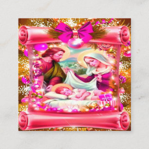 Abmessungen: 2,5" x 2,5" CMYK-Druckproc in Vollfar Quadratische Visitenkarte