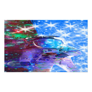 Abmessungen des Astronauten Fotodruck