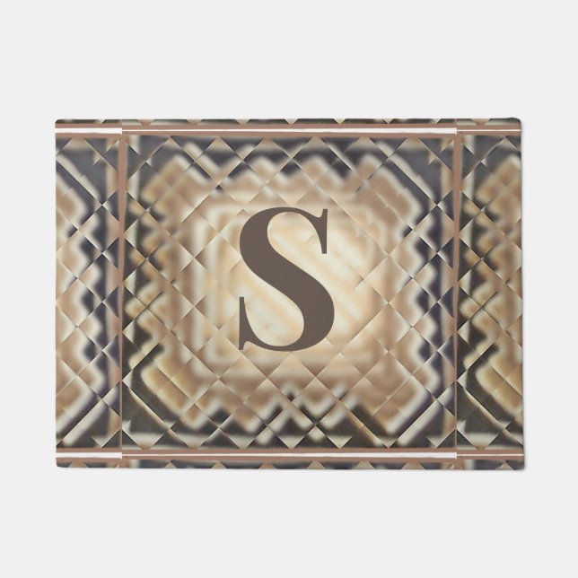 Abmessungen Quadrat-S Fußmatte (Vorderseite)