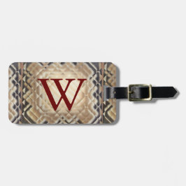 Abmessungen Quadrat-W Gepäckanhänger