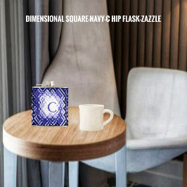 Abmessungen Square-Navy-C Flachmann