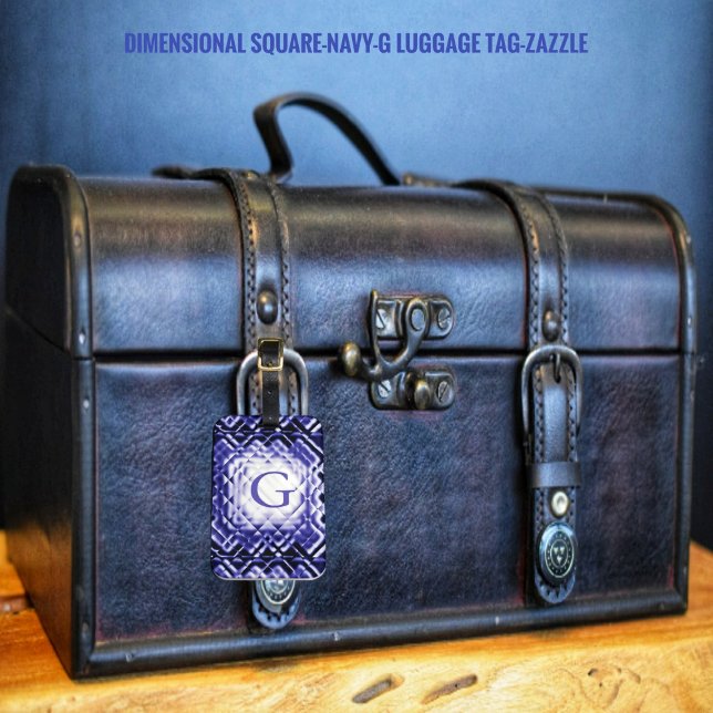 Abmessungen Square-Navy-G Gepäckanhänger (Von Creator hochgeladen)