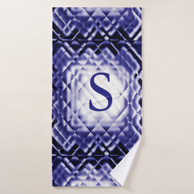 Abmessungen Square-Navy-S Badehandtuch (Badehandtuch)