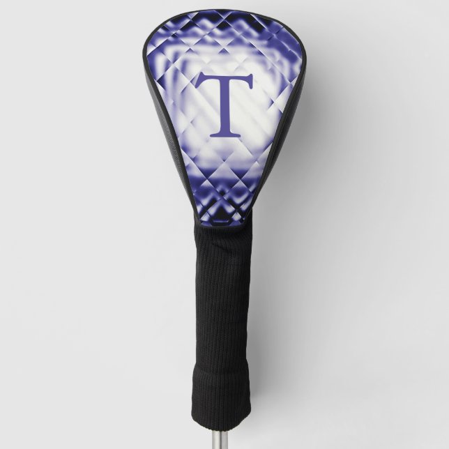 Abmessungen Square Navy-T Golf Head Cover Headcover (Vorderseite)