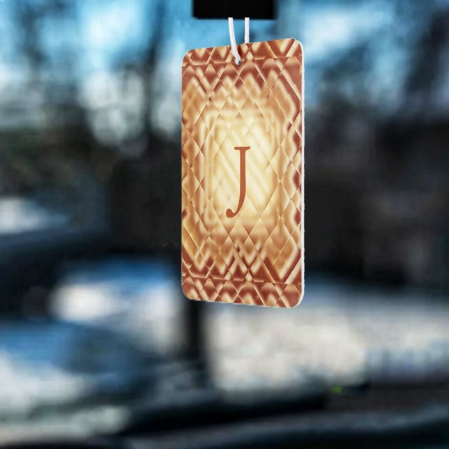 Abmessungen Square-Red-J Autolufterfrischer (Find the right air freshener to complement your car's interior!)