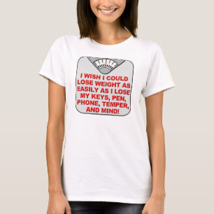 Abnehmen Und Mein Verstand Lustige T-Shirt Tees