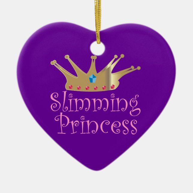 Abnehmen von Prinzessin Keramikornament (Vorne)