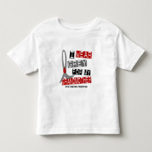 Abnutzungs-Grau des Diabetes-I für meine Kleinkind T-shirt