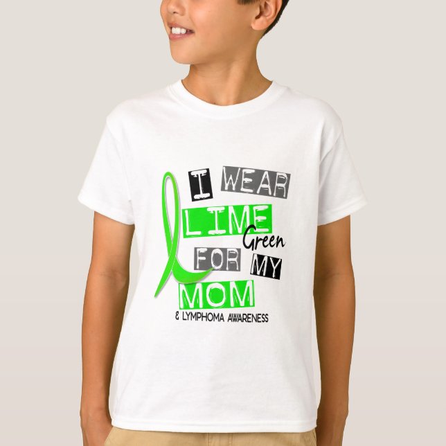 Abnutzungs-Limones Grün des Lymphom-I für meine T-Shirt (Vorderseite)