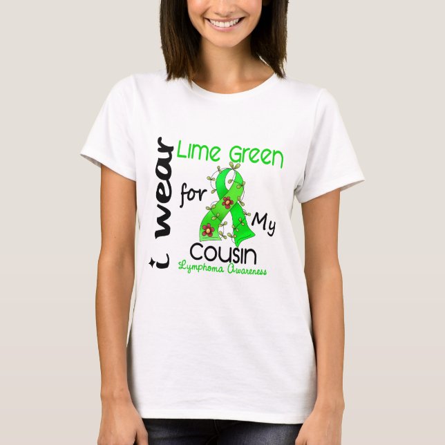 Abnutzungs-Limones Grün des Lymphom-I für meinen T-Shirt (Vorderseite)