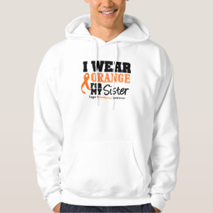 Abnutzungs-Orange der Leukämie-I für meine Hoodie