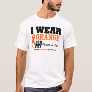 Abnutzungs-Orange der Leukämie-I für meinen T-Shirt