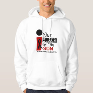 Abnutzungs-Schwarzes des Melanom-I für meinen Soh Hoodie
