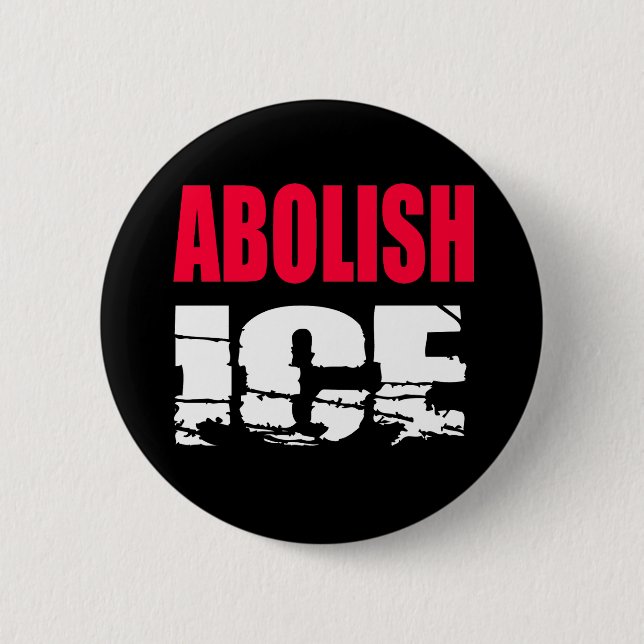 Abolish ICE Button (Vorderseite)