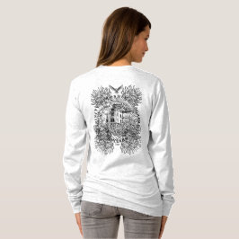Abolish Nukleare Waffen leichter, lang Ärmeliger T T-Shirt