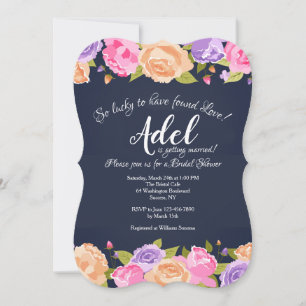Abondance de fleurs Invitation