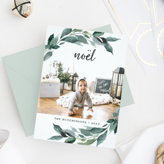 Abondance en hiver | Carte photo de vacances (Créateur téléchargé)