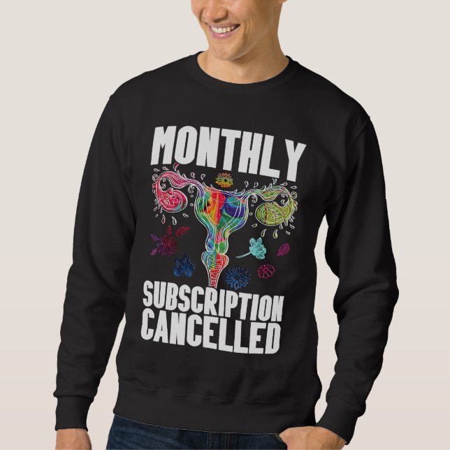 Abonnement Gebärmutterunterstützung Hysterectomy-E Sweatshirt (Vorderseite)