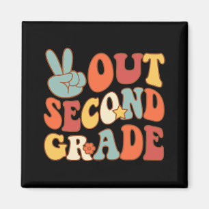 Abonnieren Sie die zweite Klasse Groovy 2 letzte T Magnet