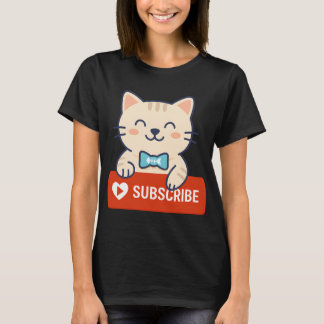 ABONNIEREN - Sie können einem süßen Kater wie dies T-Shirt