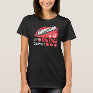 Abonnieren Sie meinen Channel Video Streaming Cont T-Shirt