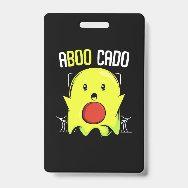 Aboocado Avocado Halloween Ausweis (Vorderseite)