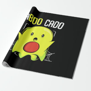Aboocado Avocado Halloween Geschenkpapier