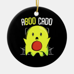 Aboocado Avocado Halloween Keramik Ornament