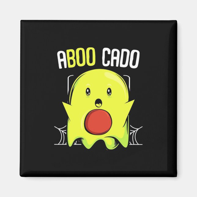 Aboocado Avocado Halloween Magnet (Vorne)