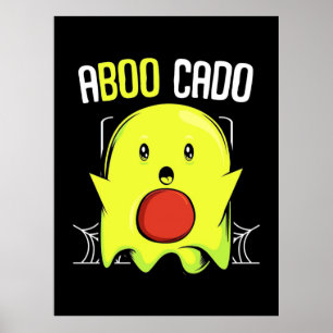 Aboocado Avocado Halloween Poster
