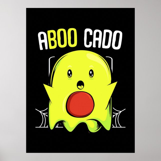 Aboocado Avocado Halloween Poster (Vorne)