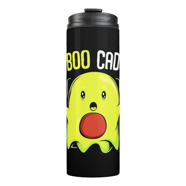 Aboocado Avocado Halloween Thermosbecher (Vorderseite)