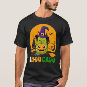 Aboocado Gruselige Hexe Avocado Vegane Früchte  Fa T-Shirt