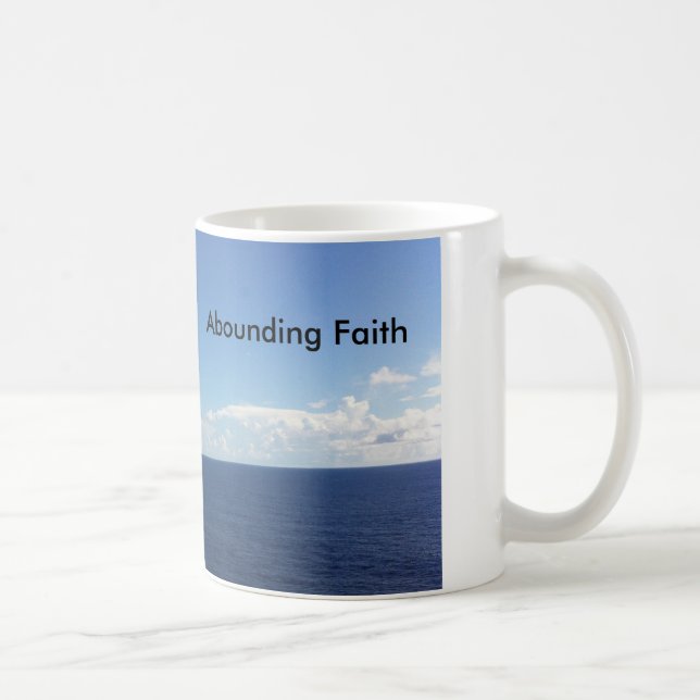 Abordant Faith Mug Ocean (Droite)