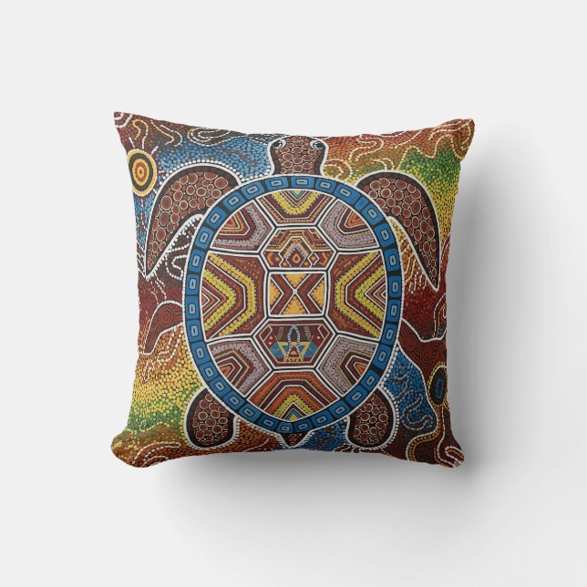 ABORIGINAL ART OF TURTLE KISSEN (Vorderseite)